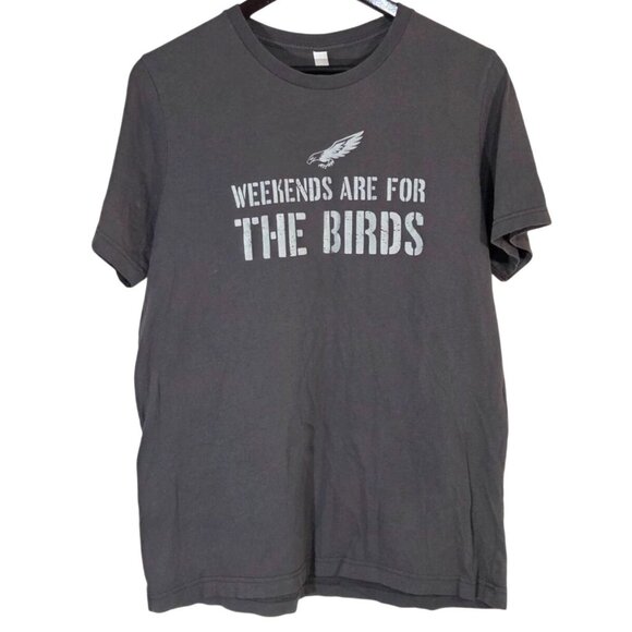 Philadelphia Eagles Weekends are for the Birds Football NFL Graphic Tee Size L - Picture 1 of 5